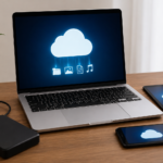 Aplicaciones de almacenamiento en la nube para guardar y sincronizar archivos de forma segura desde cualquier dispositivo.
