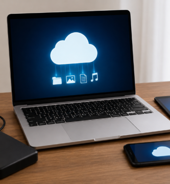 Aplicaciones de almacenamiento en la nube para guardar y sincronizar archivos de forma segura desde cualquier dispositivo.
