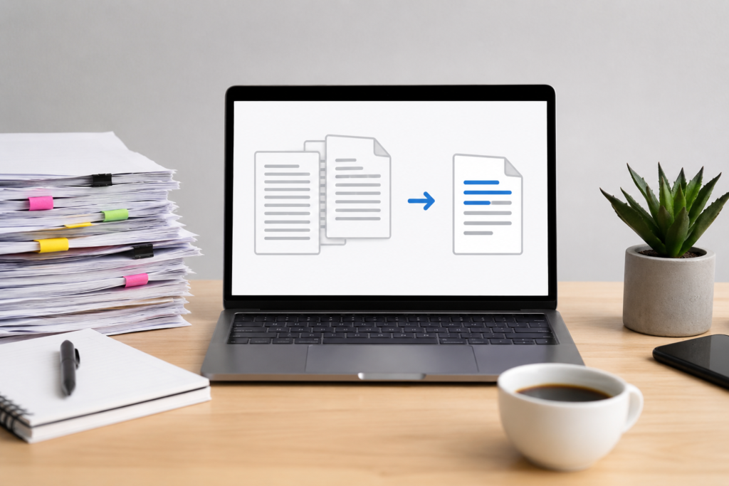 Comparativa de 5 herramientas de IA para resumir documentos con lupa de verificación