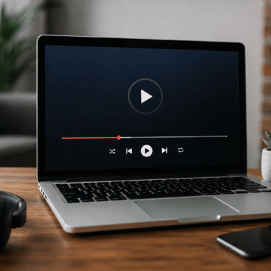 Interfaz de varios reproductores multimedia para PC mostrando reproducción de vídeo en alta calidad.